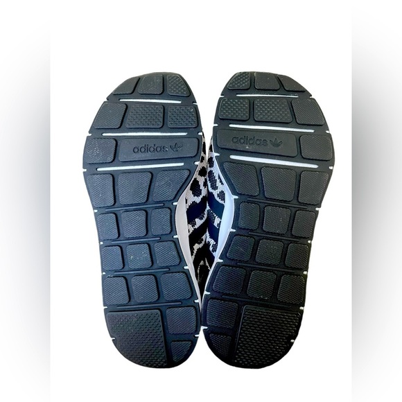 Adidas Swift Running Run Shoes Black White Leopard BD7962 Woman’s Size 6 - Picture 7 of 12